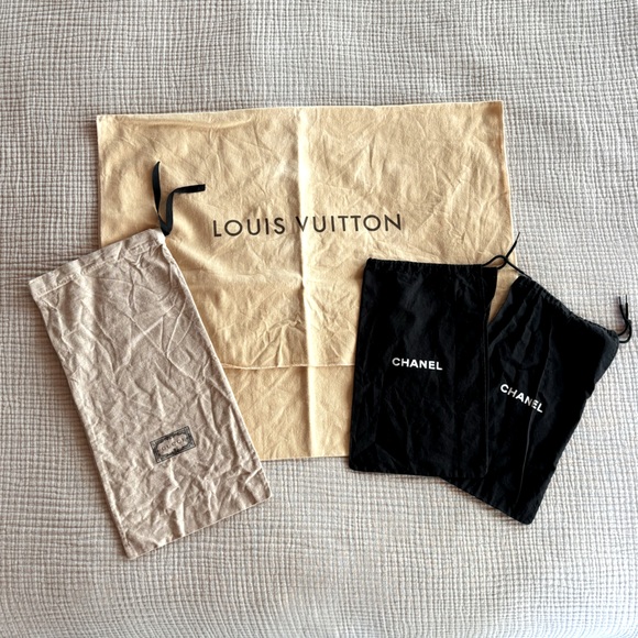 Louis Vuitton, Gucci and Chanel Duster Bags